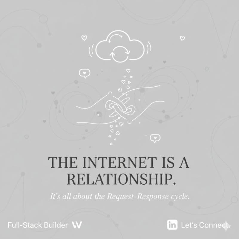 The Internet is a Relationship